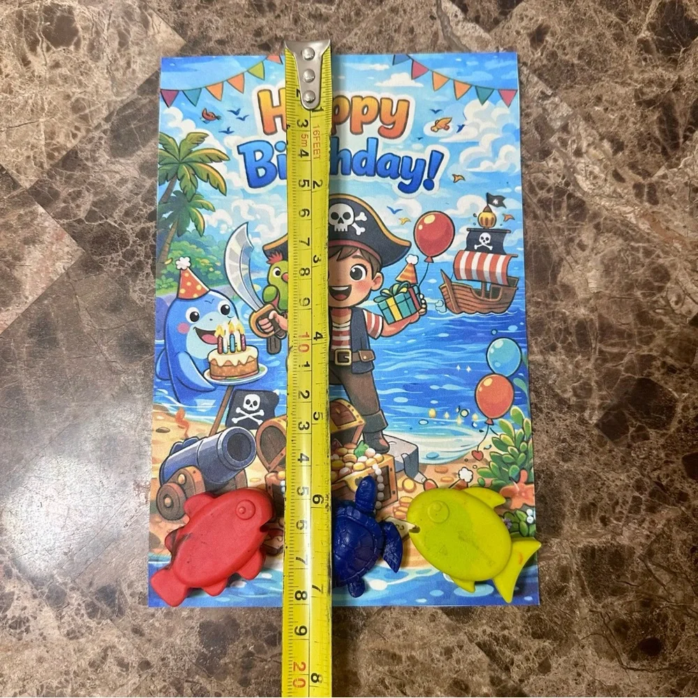 Handmade pirate themed